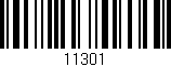Código de barras (EAN, GTIN, SKU, ISBN): '11301'