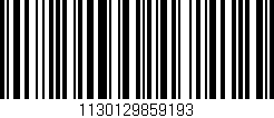 Código de barras (EAN, GTIN, SKU, ISBN): '1130129859193'