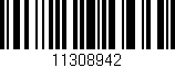 Código de barras (EAN, GTIN, SKU, ISBN): '11308942'