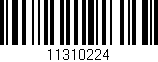 Código de barras (EAN, GTIN, SKU, ISBN): '11310224'