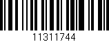 Código de barras (EAN, GTIN, SKU, ISBN): '11311744'