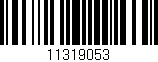 Código de barras (EAN, GTIN, SKU, ISBN): '11319053'