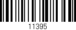 Código de barras (EAN, GTIN, SKU, ISBN): '11395'