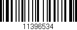 Código de barras (EAN, GTIN, SKU, ISBN): '11396534'