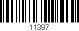 Código de barras (EAN, GTIN, SKU, ISBN): '11397'