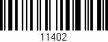 Código de barras (EAN, GTIN, SKU, ISBN): '11402'