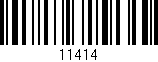 Código de barras (EAN, GTIN, SKU, ISBN): '11414'