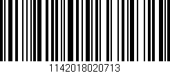 Código de barras (EAN, GTIN, SKU, ISBN): '1142018020713'