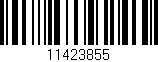 Código de barras (EAN, GTIN, SKU, ISBN): '11423855'