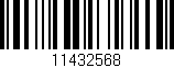 Código de barras (EAN, GTIN, SKU, ISBN): '11432568'