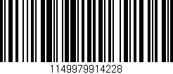 Código de barras (EAN, GTIN, SKU, ISBN): '1149979914228'