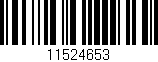 Código de barras (EAN, GTIN, SKU, ISBN): '11524653'