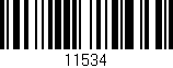 Código de barras (EAN, GTIN, SKU, ISBN): '11534'