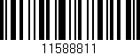 Código de barras (EAN, GTIN, SKU, ISBN): '11588811'