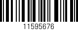 Código de barras (EAN, GTIN, SKU, ISBN): '11595676'