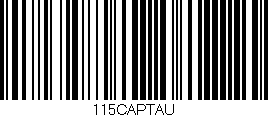 Código de barras (EAN, GTIN, SKU, ISBN): '115CAPTAU'
