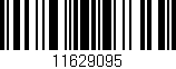Código de barras (EAN, GTIN, SKU, ISBN): '11629095'