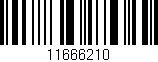 Código de barras (EAN, GTIN, SKU, ISBN): '11666210'