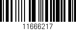 Código de barras (EAN, GTIN, SKU, ISBN): '11666217'
