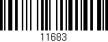 Código de barras (EAN, GTIN, SKU, ISBN): '11683'