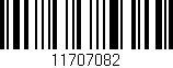 Código de barras (EAN, GTIN, SKU, ISBN): '11707082'