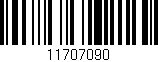 Código de barras (EAN, GTIN, SKU, ISBN): '11707090'