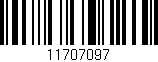 Código de barras (EAN, GTIN, SKU, ISBN): '11707097'