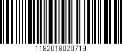 Código de barras (EAN, GTIN, SKU, ISBN): '1182018020719'
