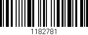 Código de barras (EAN, GTIN, SKU, ISBN): '1182781'