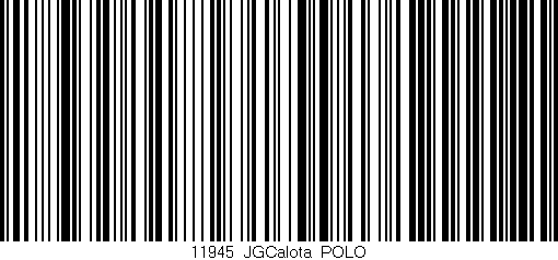 Código de barras (EAN, GTIN, SKU, ISBN): '11945_JGCalota_POLO'