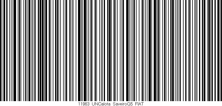 Código de barras (EAN, GTIN, SKU, ISBN): '11963_UNCalota_SaveiroG5_FIAT'