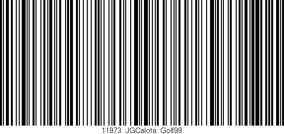 Código de barras (EAN, GTIN, SKU, ISBN): '11973_JGCalota_Golf99'