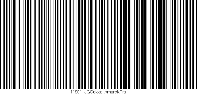 Código de barras (EAN, GTIN, SKU, ISBN): '11981_JGCalota_AmarokPra'