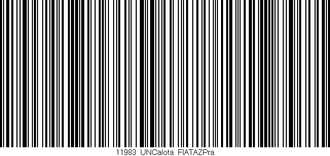 Código de barras (EAN, GTIN, SKU, ISBN): '11983_UNCalota_FIATAZPra'