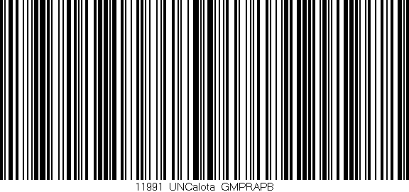 Código de barras (EAN, GTIN, SKU, ISBN): '11991_UNCalota_GMPRAPB'