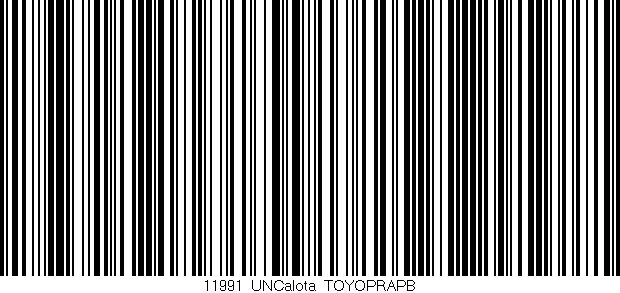 Código de barras (EAN, GTIN, SKU, ISBN): '11991_UNCalota_TOYOPRAPB'