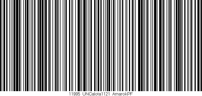 Código de barras (EAN, GTIN, SKU, ISBN): '11995_UNCalota1121_AmarokPF'