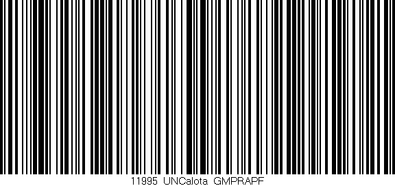 Código de barras (EAN, GTIN, SKU, ISBN): '11995_UNCalota_GMPRAPF'