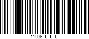 Código de barras (EAN, GTIN, SKU, ISBN): '11996_0_0_U'