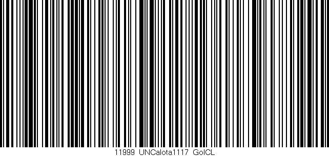 Código de barras (EAN, GTIN, SKU, ISBN): '11999_UNCalota1117_GolCL'