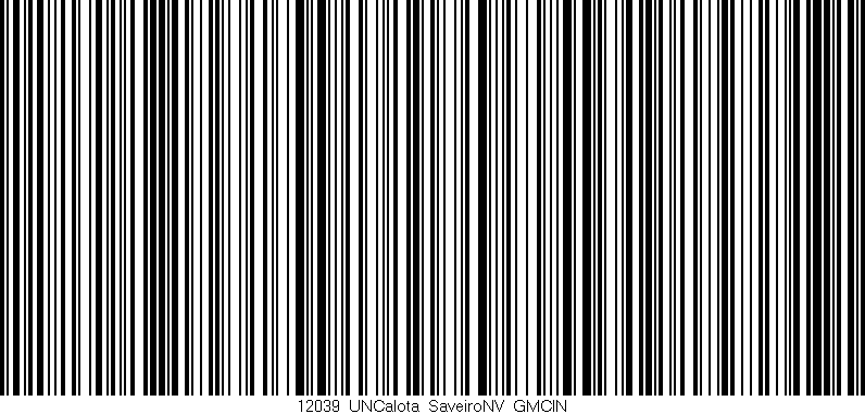 Código de barras (EAN, GTIN, SKU, ISBN): '12039_UNCalota_SaveiroNV_GMCIN'