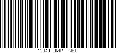 Código de barras (EAN, GTIN, SKU, ISBN): '12040_LIMP_PNEU'