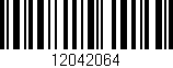 Código de barras (EAN, GTIN, SKU, ISBN): '12042064'