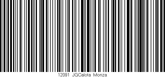 Código de barras (EAN, GTIN, SKU, ISBN): '12091_JGCalota_Monza'