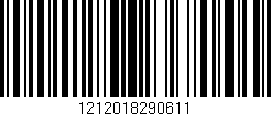 Código de barras (EAN, GTIN, SKU, ISBN): '1212018290611'