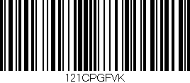 Código de barras (EAN, GTIN, SKU, ISBN): '121CPGFVK'