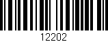 Código de barras (EAN, GTIN, SKU, ISBN): '12202'