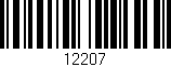 Código de barras (EAN, GTIN, SKU, ISBN): '12207'