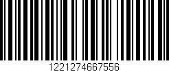 Código de barras (EAN, GTIN, SKU, ISBN): '1221274667556'
