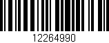 Código de barras (EAN, GTIN, SKU, ISBN): '12264990'